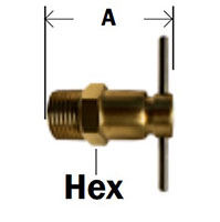 Tee Handle - Internal Seat Drain Cock Diagram